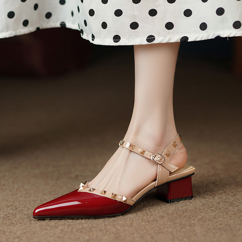 Viana Elegant Spike Sandals