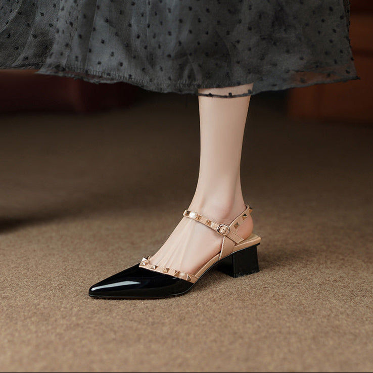 Viana Elegant Spike Sandals