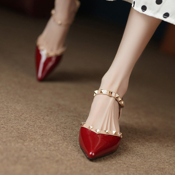 Viana Elegant Spike Sandals