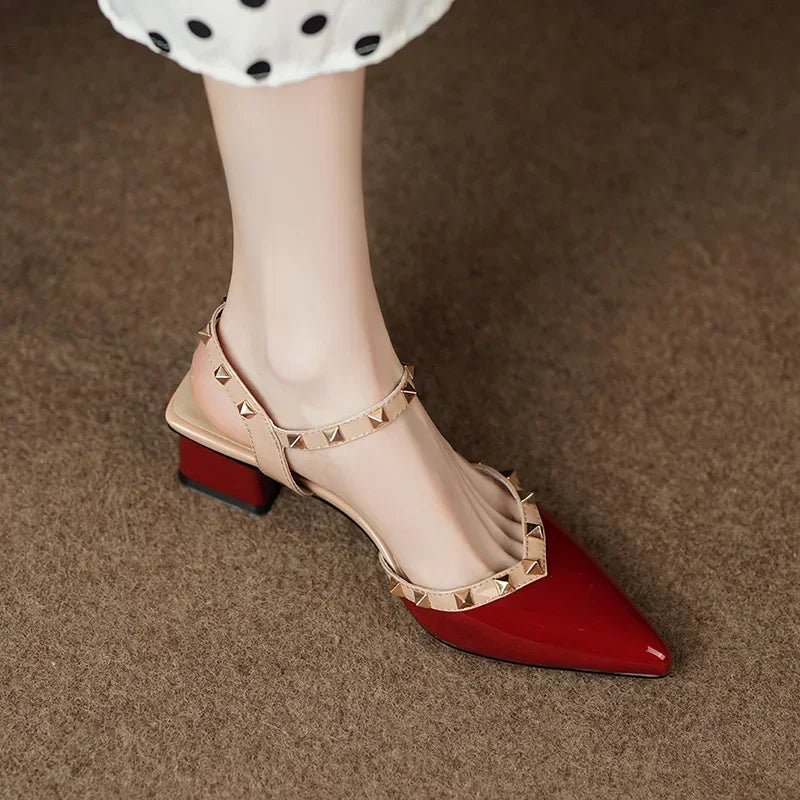 Viana Elegant Spike Sandals