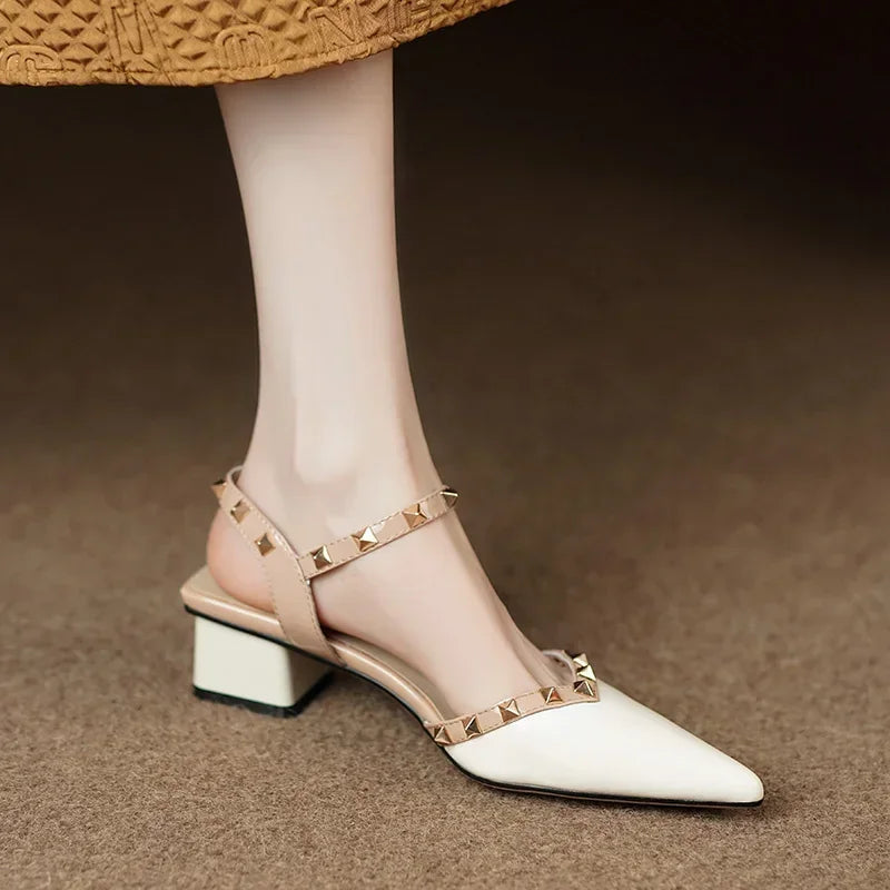 Viana Elegant Spike Sandals