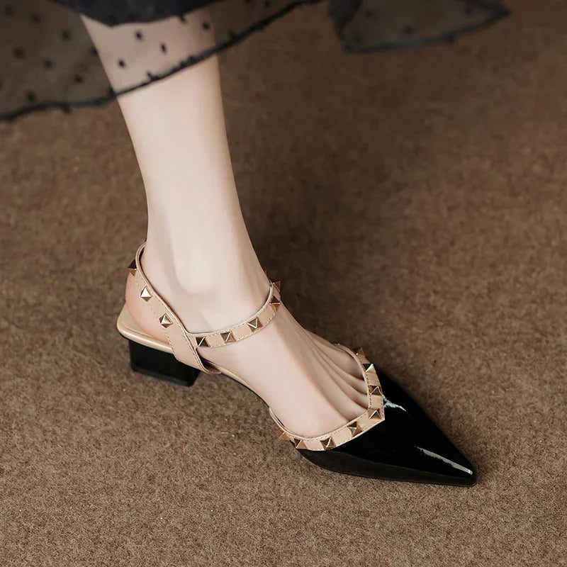 Viana Elegant Spike Sandals