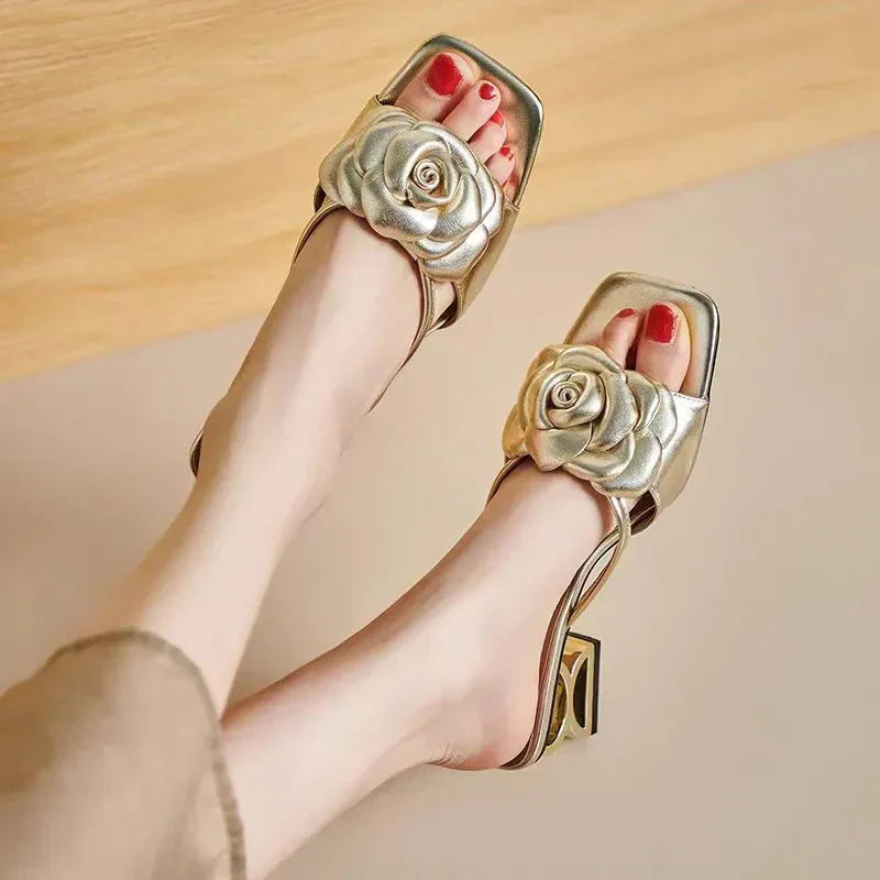 Dera Floral Sandals